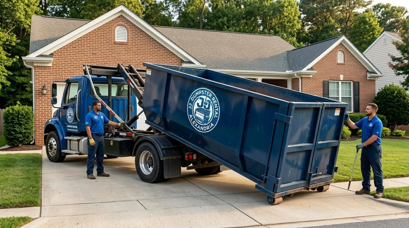 Residential Dumpster Rental Alexandria VA-img