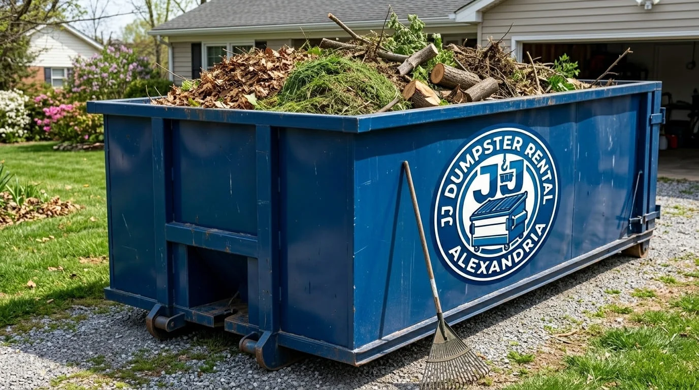 Yard Waste Dumpster Rental Alexandria VA-img