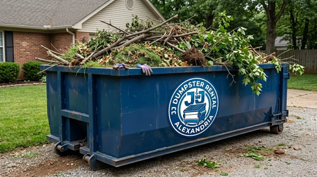 Yard Waste Dumpster Rental Alexandria-img